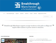 Tablet Screenshot of breakthroughmanchester.org